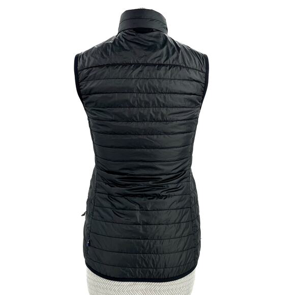Fjallraven Abisko Padded Vest Solid Black Lightweight Zip Puffer Hiking Layer XS - Picture 7 of 15